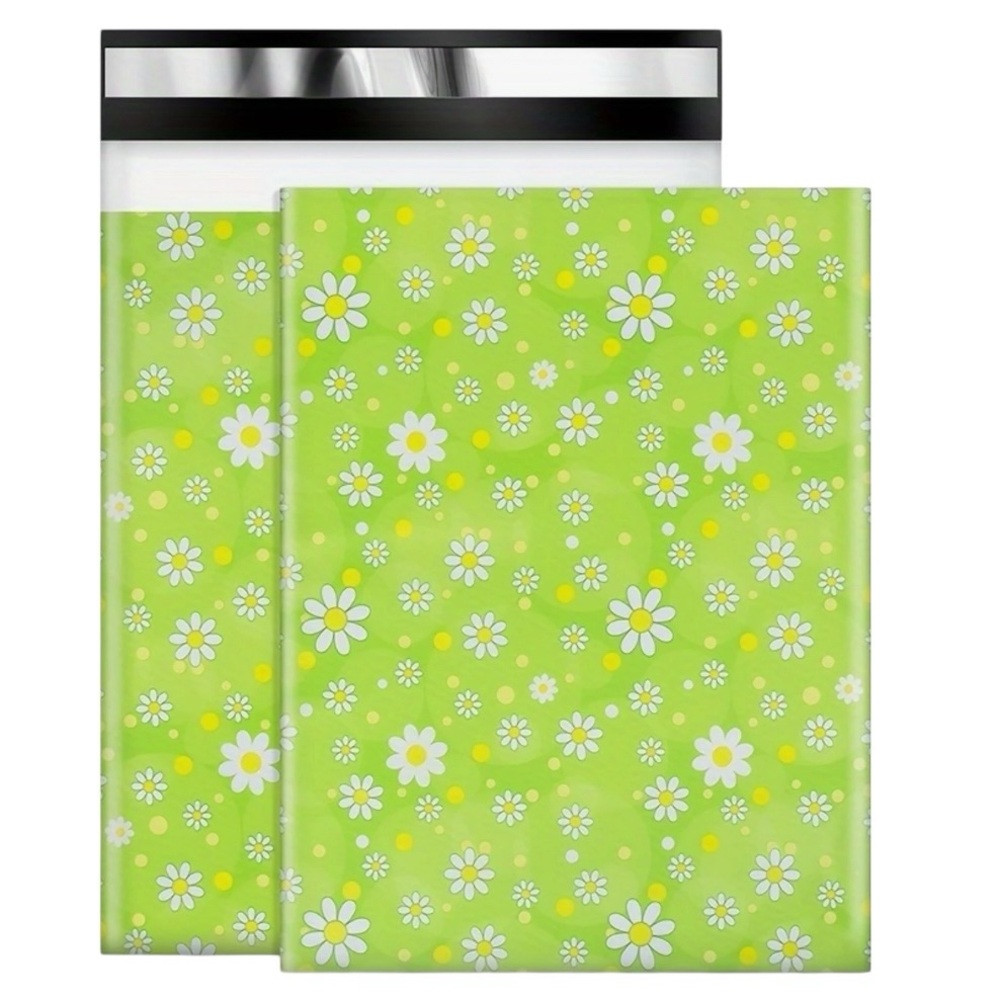 Green Daisy 30 Poly Mailer Bundle - Picture 2 of 3